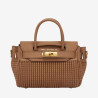 Mac Douglas - Mini sac à main matelassé Pyla 2 Bryan 2 châtain